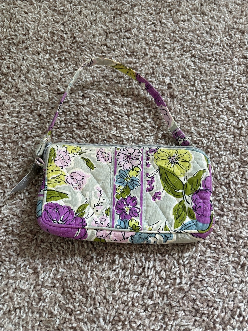 Vera Bradley Wristlet in Retired Pattern Watercolors